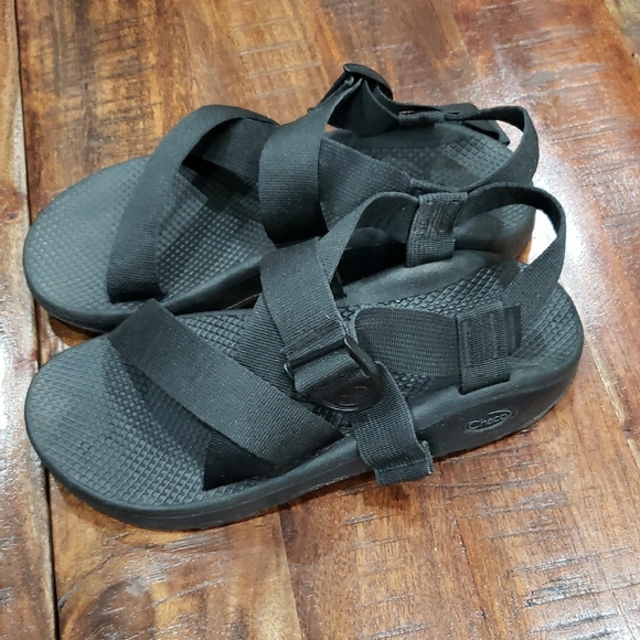 Chaco Black Strappy Sandals - Picture 6 of 7